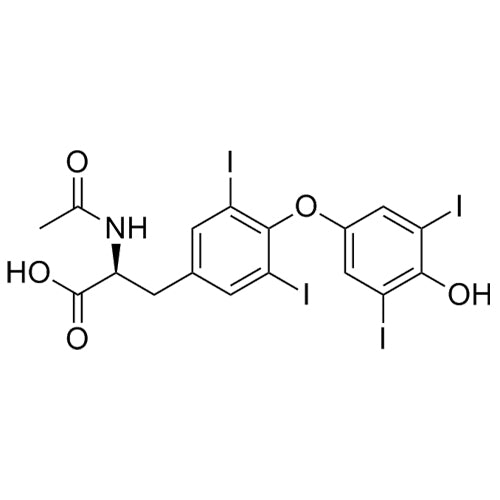 Levothyroxine Related Compound 5 [N-Acetyl-O-(4-Hydroxy-3,5-Diiodophenyl)-3,5-Diiodo-L-Tyrosine]