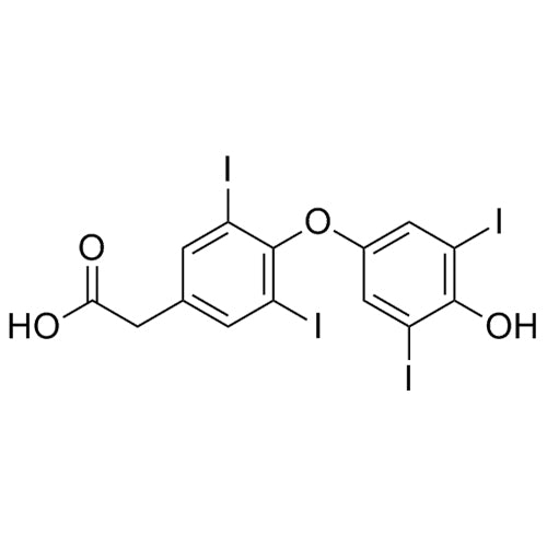 2-(4-(4-Hydroxy-3,5-diiodophenoxy)-3,5-diiodophenyl)acetic acid