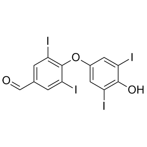 Levothyroxine EP Impurity I (4-(4-Hydroxy-3,5-diiodophenoxy)-3,5-diiodobenzaldehyde)