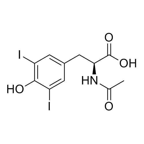 Levothyroxine Related Compound 1 (N-Acetyl-3,5-Diiodo-L-Tyrosine)