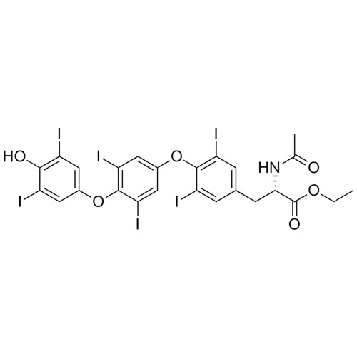 (S)-ethyl2-acetamido-3-(4-(4-(4-hydroxy-3,5-diiodophenoxy)-3,5-diiodophenoxy)-3,5-diiodophenyl)propanoate
