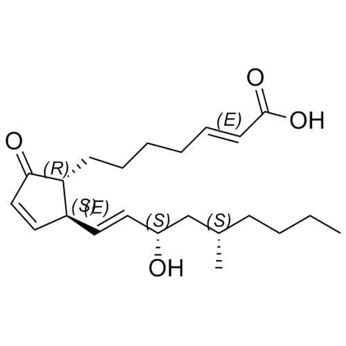 (E)-7-((1R,2S)-2-((3S,5S,E)-3-hydroxy-5-methylnon-1-en-1-yl)-5-oxocyclopent-3-en-1-yl)hept-2-enoicacid