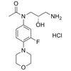 (S)-N-(3-amino-2-hydroxypropyl)-N-(3-fluoro-4-morpholinophenyl)acetamidehydrochloride
