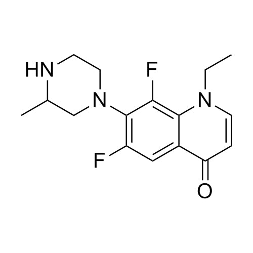 1-ethyl-6,8-difluoro-7-(3-methylpiperazin-1-yl)quinolin-4(1H)-one