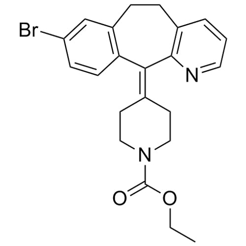 ethyl4-(8-bromo-5H-benzo[5,6]cyclohepta[1,2-b]pyridin-11(6H)-ylidene)piperidine-1-carboxylate
