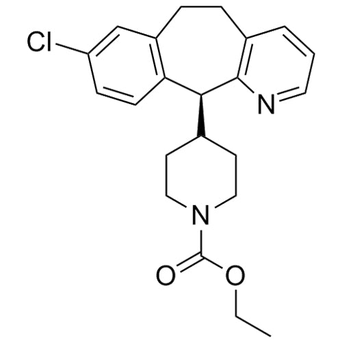 (S)-ethyl4-(8-chloro-6,11-dihydro-5H-benzo[5,6]cyclohepta[1,2-b]pyridin-11-yl)piperidine-1-carboxylate