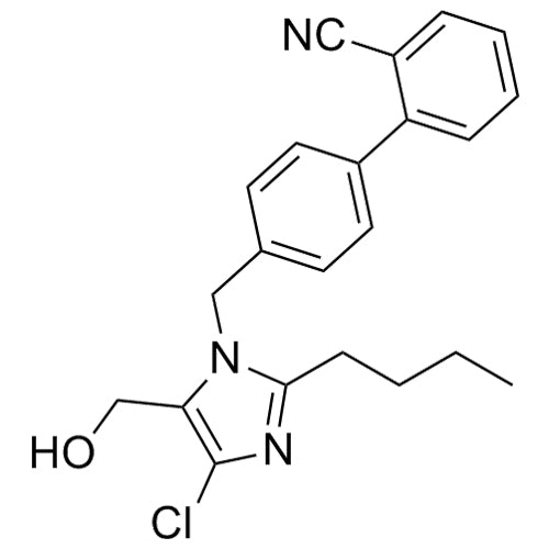 4'-((2-butyl-4-chloro-5-(hydroxymethyl)-1H-imidazol-1-yl)methyl)-[1,1'-biphenyl]-2-carbonitrile