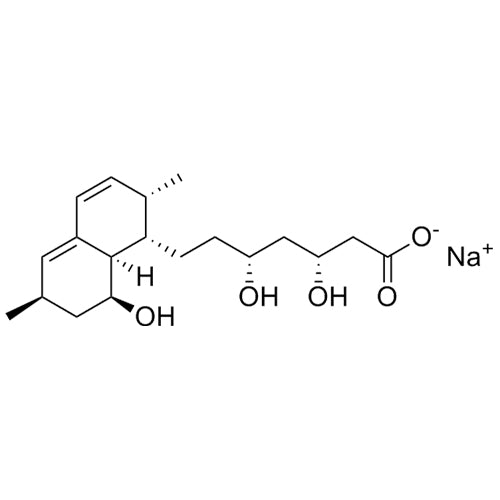 sodium(3R,5R)-3,5-dihydroxy-7-((1S,2S,6R,8S,8aR)-8-hydroxy-2,6-dimethyl-1,2,6,7,8,8a-hexahydronaphthalen-1-yl)heptanoate