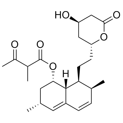 (MixtureofDiastereomers)(1S,3R,7S,8S,8aR)-8-(2-((2R,4R)-4-hydroxy-6-oxotetrahydro-2H-pyran-2-yl)ethyl)-3,7-dimethyl-1,2,3,7,8,8a-hexahydronaphthalen-1-yl2-methyl-3-oxobutanoate