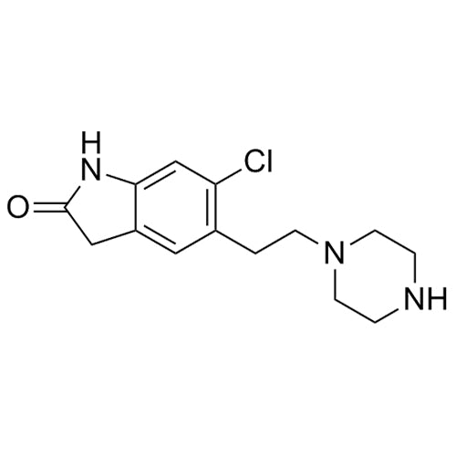 6-chloro-5-(2-(piperazin-1-yl)ethyl)indolin-2-one