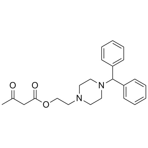 2-(4-Diphenylmethyl-1-piperazinyl)ethyl Acetoacetate Oxalate