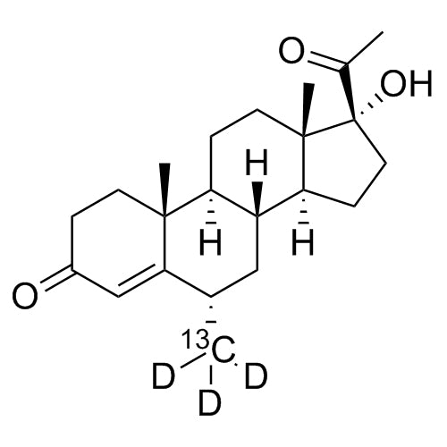 Medroxyprogesterone-13C-d3