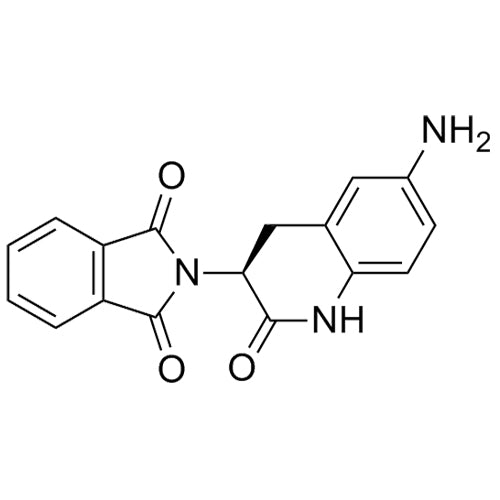 (S)-2-(6-amino-2-oxo-1,2,3,4-tetrahydroquinolin-3-yl)isoindoline-1,3-dione