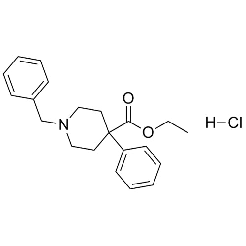 ethyl1-benzyl-4-phenylpiperidine-4-carboxylatehydrochloride