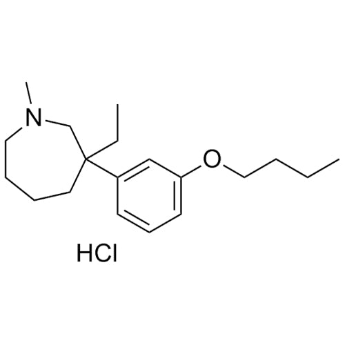 3-(3-butoxyphenyl)-3-ethyl-1-methylazepanehydrochloride