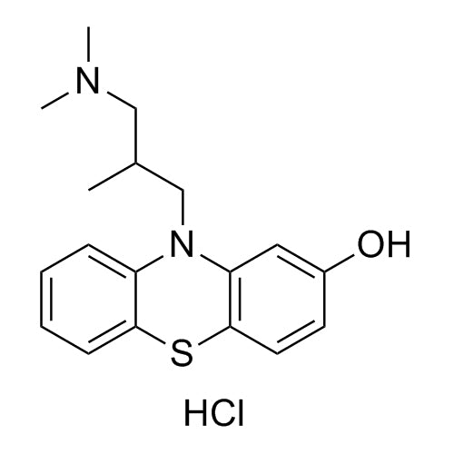 10-(3-(dimethylamino)-2-methylpropyl)-10H-phenothiazin-2-olhydrochloride