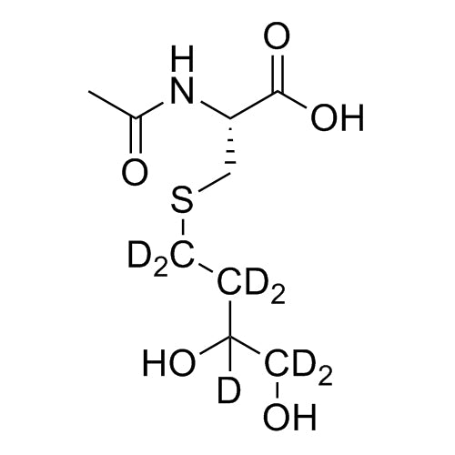 DHBMA (1,2-Dihydroxy-4-(N-acetylcysteinyl)-butane)-d7