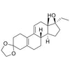 (8S,13S,14S,17S)-17-ethyl-13-methyl-1,2,4,6,7,8,12,13,14,15,16,17-dodecahydrospiro[cyclopenta[a]phenanthrene-3,2'-[1,3]dioxolan]-17-ol