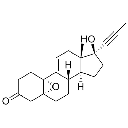 (5R,8S,10R,13S,14S,17S)-17-hydroxy-13-methyl-17-(prop-1-yn-1-yl)-4,6,7,8,12,13,14,15,16,17-decahydro-1H-5,10-epoxycyclopenta[a]phenanthren-3(2H)-one