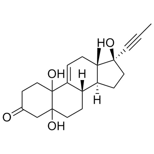 (8S,13S,14S,17S)-5,10,17-trihydroxy-13-methyl-17-(prop-1-yn-1-yl)-4,5,6,7,8,10,12,13,14,15,16,17-dodecahydro-1H-cyclopenta[a]phenanthren-3(2H)-one