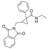 2-((1,3-dioxoisoindolin-2-yl)methyl)-N-ethyl-1-phenylcyclopropanecarboxamide