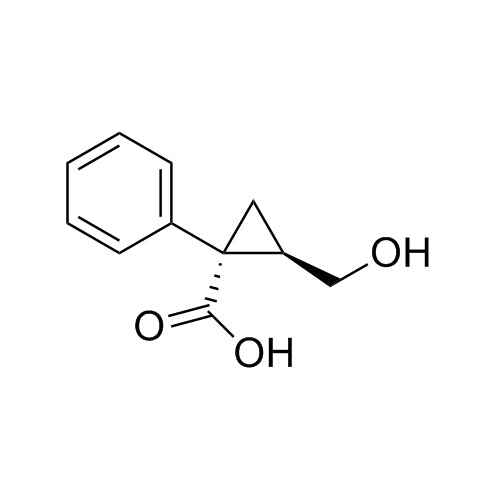 (1R,2R)-2-(hydroxymethyl)-1-phenylcyclopropanecarboxylicacid