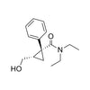 (1R,2S)-N,N-diethyl-2-(hydroxymethyl)-1-phenylcyclopropanecarboxamide