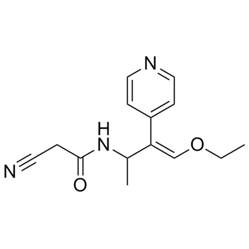 (E)-2-cyano-N-(4-ethoxy-3-(pyridin-4-yl)but-3-en-2-yl)acetamide