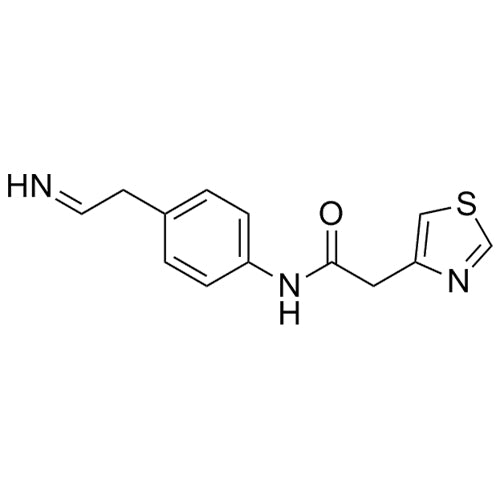 N-(4-(2-iminoethyl)phenyl)-2-(thiazol-4-yl)acetamide