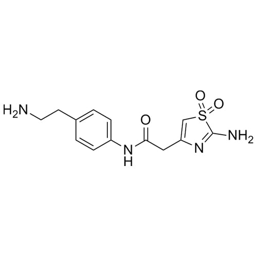 2-(2-amino-1,1-dioxidothiazol-4-yl)-N-(4-(2-aminoethyl)phenyl)acetamide
