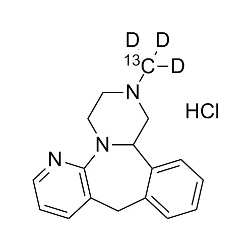 Mirtazapine-13C-d3 HCl