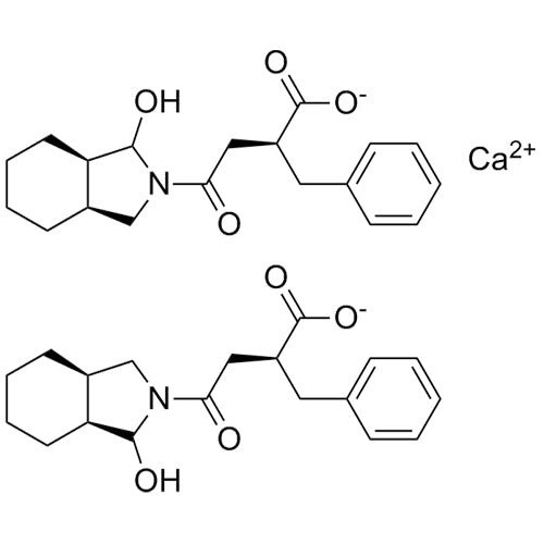 calcium(2S)-2-benzyl-4-((3aS,7aR)-1-hydroxyhexahydro-1H-isoindol-2(3H)-yl)-4-oxobutanoate(S)-2-benzyl-4-((1R,3aR,7aS)-1-hydroxyhexahydro-1H-isoindol-2(3H)-yl)-4-oxobutanoate