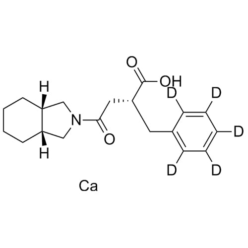(2R)-Mitiglinide-d5 Calcium Salt