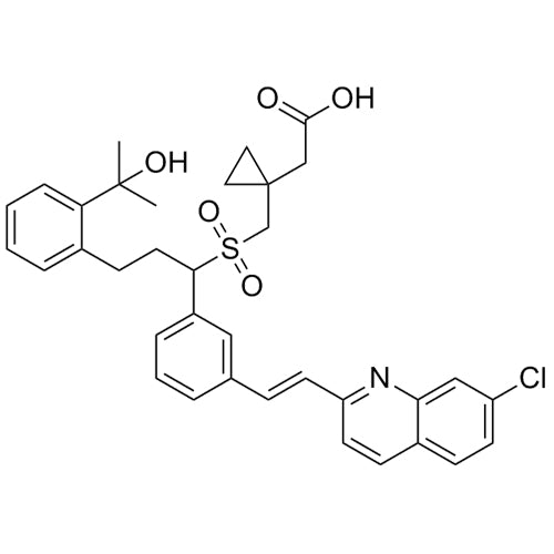 (E)-2-(1-(((1-(3-(2-(7-chloroquinolin-2-yl)vinyl)phenyl)-3-(2-(2-hydroxypropan-2-yl)phenyl)propyl)sulfonyl)methyl)cyclopropyl)aceticacid