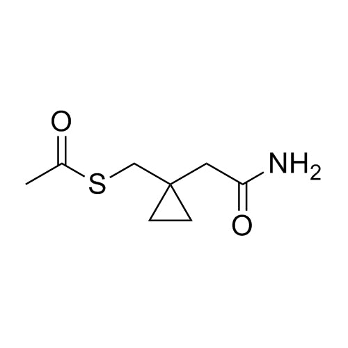 S-((1-(2-amino-2-oxoethyl)cyclopropyl)methyl)ethanethioate
