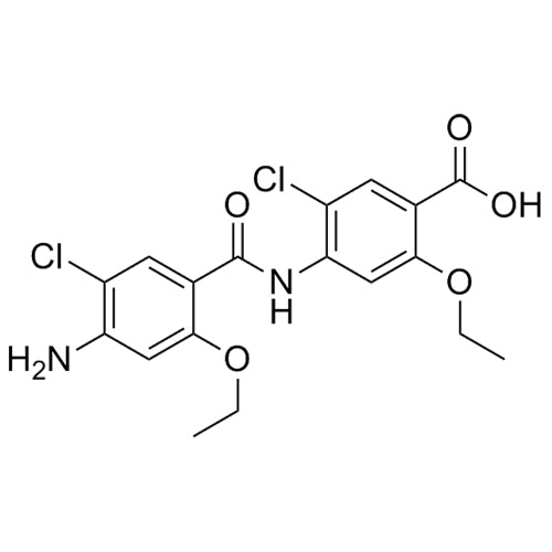 4-(4-amino-5-chloro-2-ethoxybenzamido)-5-chloro-2-ethoxybenzoicacid