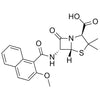 (2S,5R,6R)-6-(2-methoxy-1-naphthamido)-3,3-dimethyl-7-oxo-4-thia-1-azabicyclo[3.2.0]heptane-2-carboxylicacid