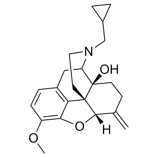 (4aS,7aS,12bS)-3-(cyclopropylmethyl)-9-methoxy-7-methylene-2,3,4,4a,5,6,7,7a-octahydro-1H-4,12-methanobenzofuro[3,2-e]isoquinolin-4a-ol
