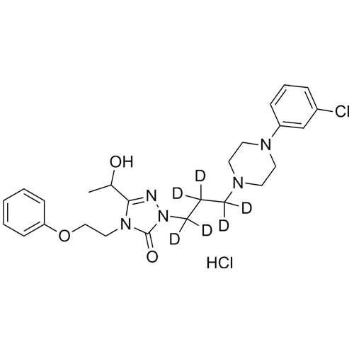 Hydroxy Nefazodone-d6 HCl
