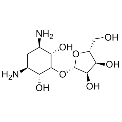 (2S,3R,4S,5R)-2-(((2R,3S,5R,6S)-3,5-diamino-2,6-dihydroxycyclohexyl)oxy)-5-(hydroxymethyl)tetrahydrofuran-3,4-diol