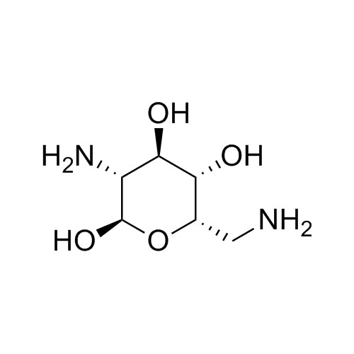 (2R,3R,4R,5S,6S)-3-amino-6-(aminomethyl)tetrahydro-2H-pyran-2,4,5-triol