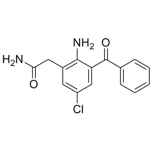 2-(2-amino-3-benzoyl-5-chlorophenyl)acetamide