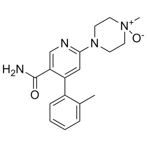 4-(5-carbamoyl-4-(o-tolyl)pyridin-2-yl)-1-methylpiperazine1-oxide