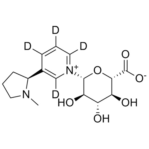 Nicotine N-Glucuronide-d4