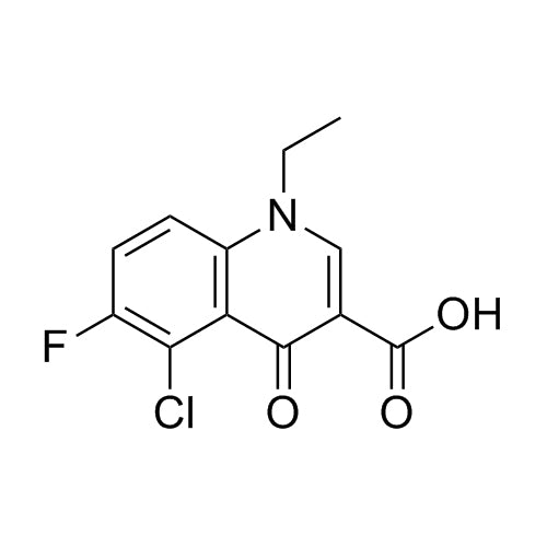 5-chloro-1-ethyl-6-fluoro-4-oxo-1,4-dihydroquinoline-3-carboxylic acid