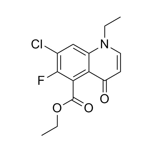 ethyl 7-chloro-1-ethyl-6-fluoro-4-oxo-1,4-dihydroquinoline-5-carboxylate