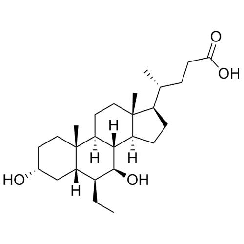 (R)-4-((3R,5S,6S,7S,8S,9S,10S,13R,14S,17R)-6-ethyl-3,7-dihydroxy-10,13-dimethylhexadecahydro-1H-cyclopenta[a]phenanthren-17-yl)pentanoic acid