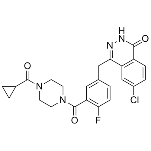 6-chloro-4-(3-(4-(cyclopropanecarbonyl)piperazine-1-carbonyl)-4-fluorobenzyl)phthalazin-1(2H)-one