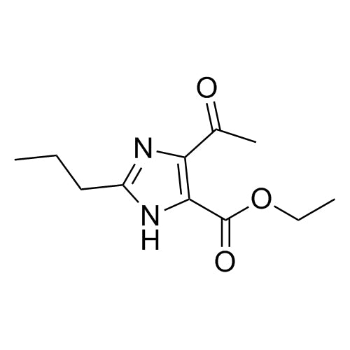 ethyl 4-acetyl-2-propyl-1H-imidazole-5-carboxylate