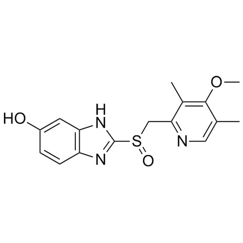 2-(((4-methoxy-3,5-dimethylpyridin-2-yl)methyl)sulfinyl)-1H-benzo[d]imidazol-6-ol